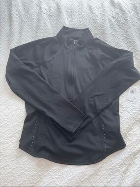 Old Navy Black Quarter-Zip Utility Jacket